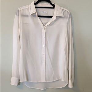 Equipment silk blouse with cutout detail - Medium